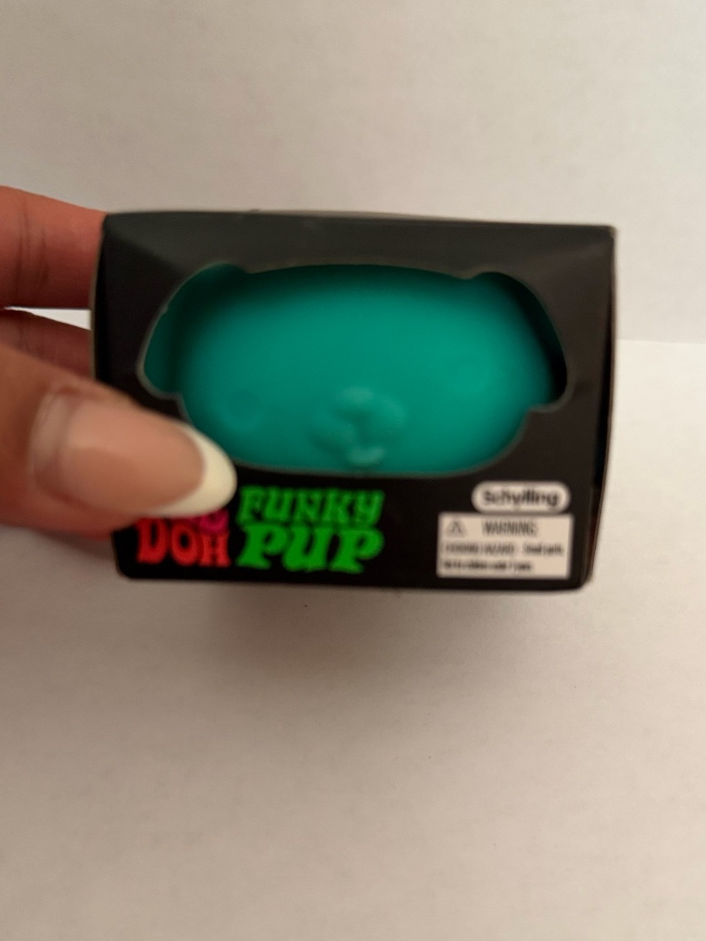Funky Pup Doh Toy - Teal NWT
